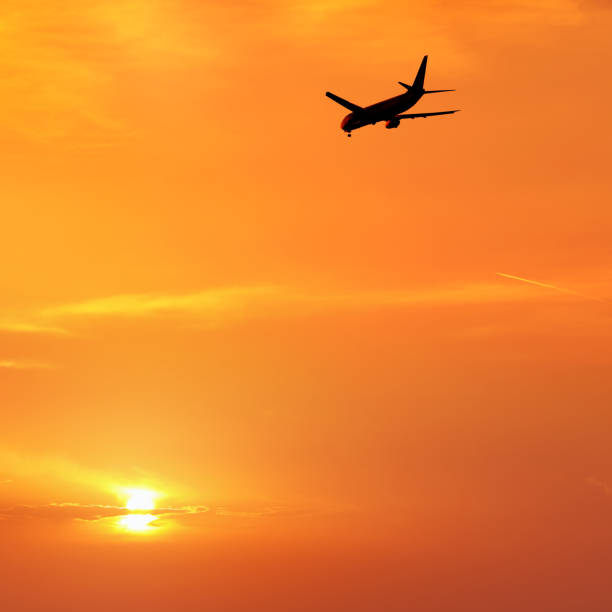 Air travel industry concept