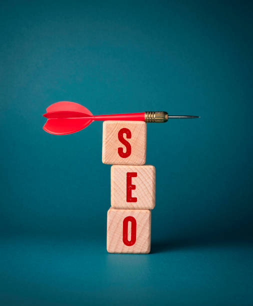 seo word, idea de concepto de negocio web - google searching internet e commerce fotografías e imágenes de stock