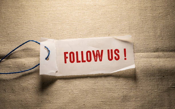 istock Follow Word , Business Concept Idea 1357055670