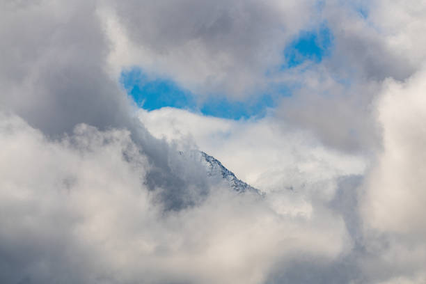 Stunning peaks of Haines Junction during fall autumn season.