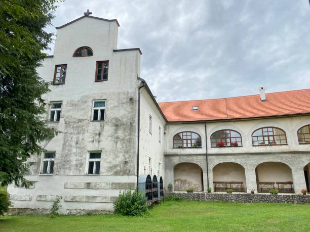 istock Three-winged building of the Orthodox Monastery Gomirje - Croatia (Trokrilna zgrada pravoslavnog manastira, Manastir Gomirje - Hrvatska) 1357062688