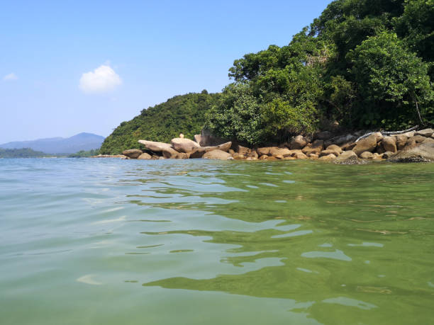 istock Boulders at Sharp island, Sai Kung, Hong Kong 1357070649