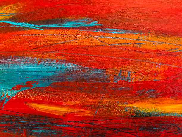 istock Abstract Acrylic Painting Textured Background 1357071050