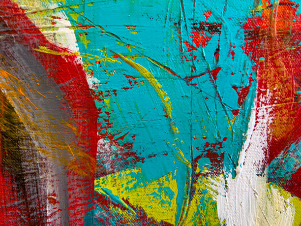 istock Abstract Acrylic Painting Textured Background 1357071581