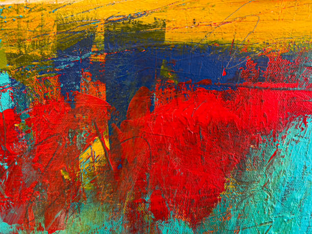 istock Abstract Acrylic Painting Textured Background 1357071634