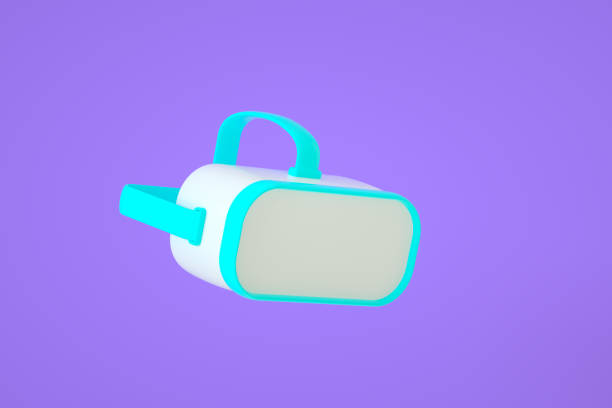 3d virtual reality glasses headset metaverse futuristic concept