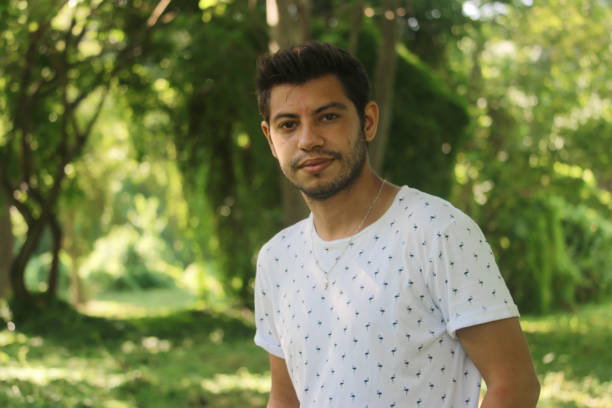 istock a young latin man portrait 1357103106