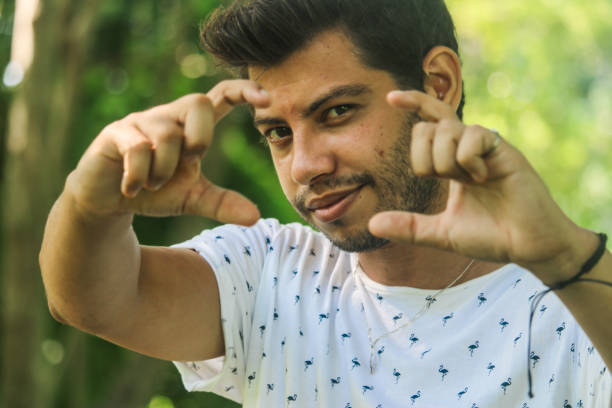istock a young latin man portrait 1357104300