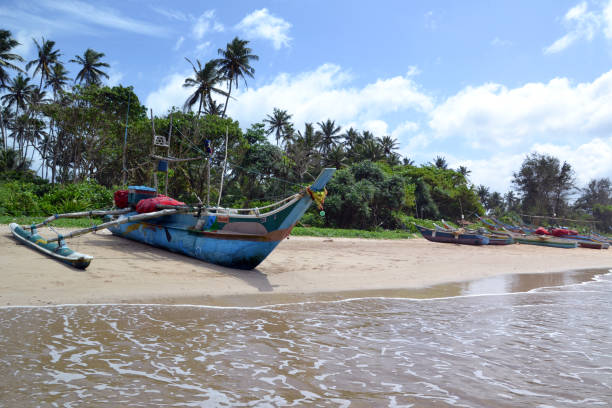 istock Sri Lanka, Indian ocean, boat, water, ship, bay 1357105519