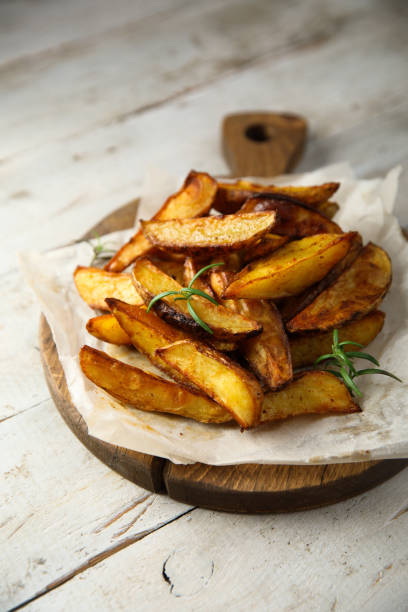 istock Roasted potato wedges 1357107669