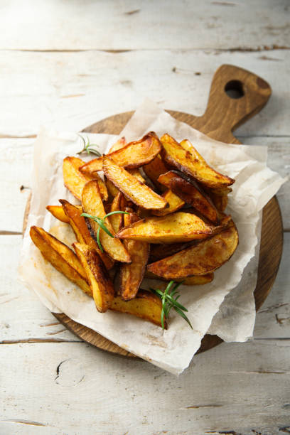 istock Roasted potato wedges 1357107682