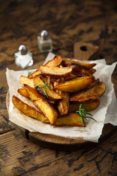 istock Roasted potato wedges 1357108920