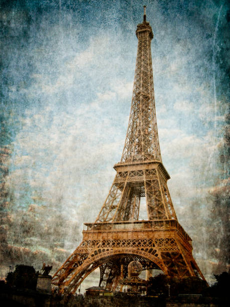 istock Vintage images of Eiffel Tower 1357109749