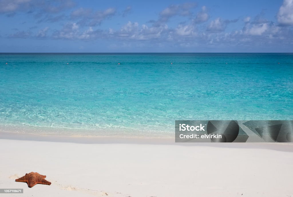Paradise beach on Bahamas coast, Nassau Bahamas Stock Photo