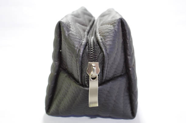 istock Small black bag with zipper 1357127109