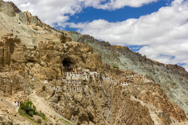 istock The ancient Tibetan Buddhist Phuktal monastery 1357134840