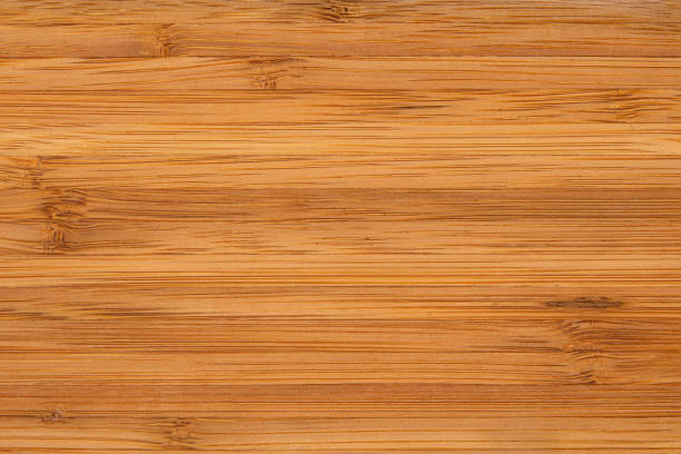 istock Wooden bamboo background. Wood bamboo texture closeup 1357140563