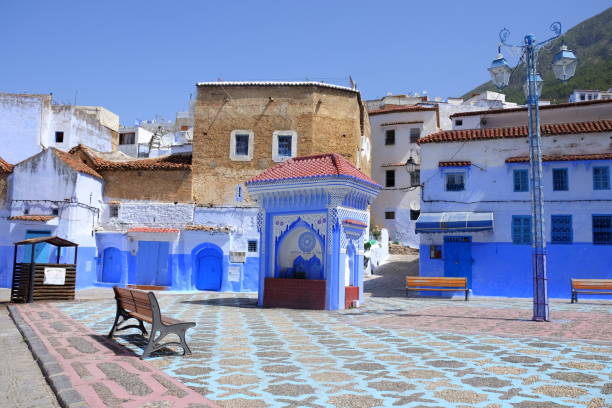 istock Blue city in Morocco 1357145119