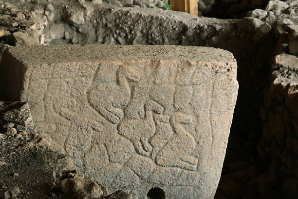 göbeklitepe - prehistoric antiquity - fotografias e filmes do acervo