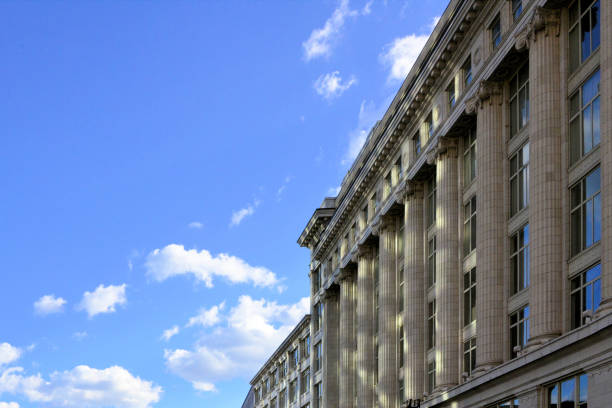 istock Gimbels building with its composite Ionic engaged columns, Milwaukee, Wisconsin, USA 1357153113