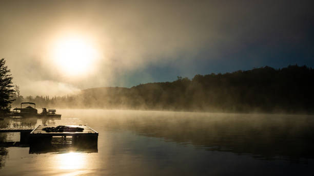 istock Lake morning sunrise 1357161062