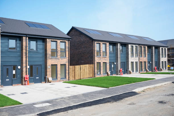 istock New housing development building houses for increased demand for buyers 1357163029