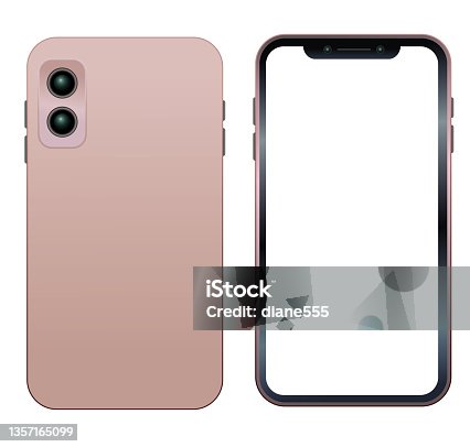 istock Realistic Smart Phone On A Transparent Base 1357165099
