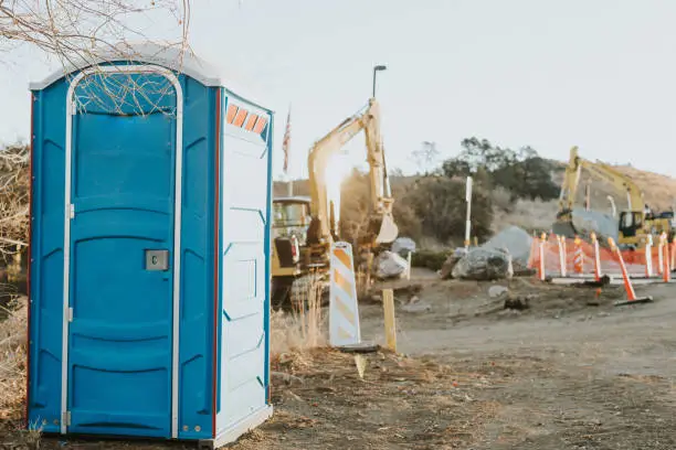 Portable Toilet,Honey buck, porta potty. These portable toilet stations can be transported to construction job sites or events.