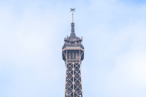 The Paris Eiffel Tower Close Up
