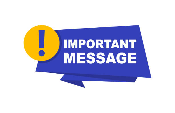 istock Important message banner. Badge Important with exclamation mark. Important announcement for marketing and advertising. Vector illustration. 1357170829