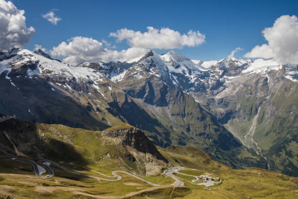 istock Mountain road in Alps 1357171772