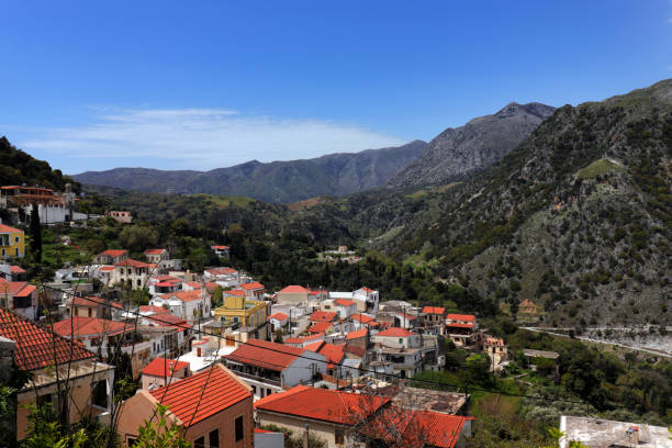 istock Village in Crete, Greece 1357179808