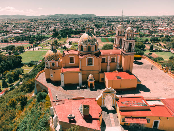 istock The Cathedral of Cholula, Mexico 1357184548
