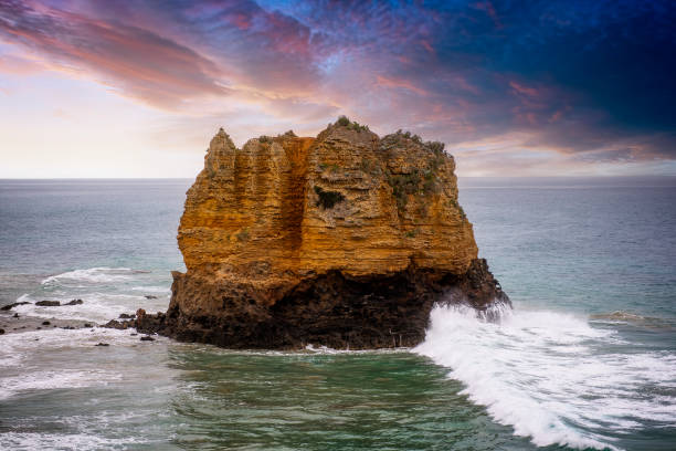 istock Split Point on the Great Ocean Road at Airey's Inlet 1357188310