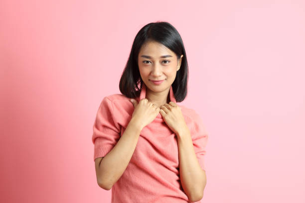 istock Girl in Pink 1357205309