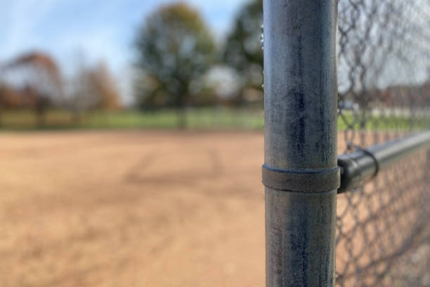 campo da baseball 5 - dugout foto e immagini stock