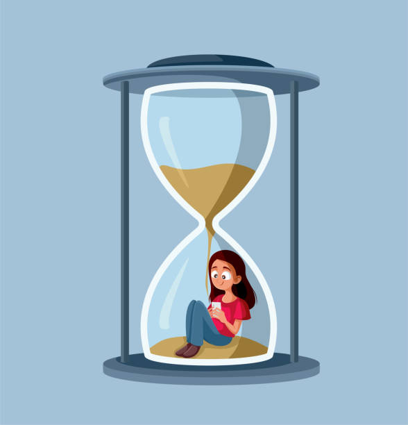 220+ Screen Time Stock Illustrations, Royalty-Free Vector Graphics