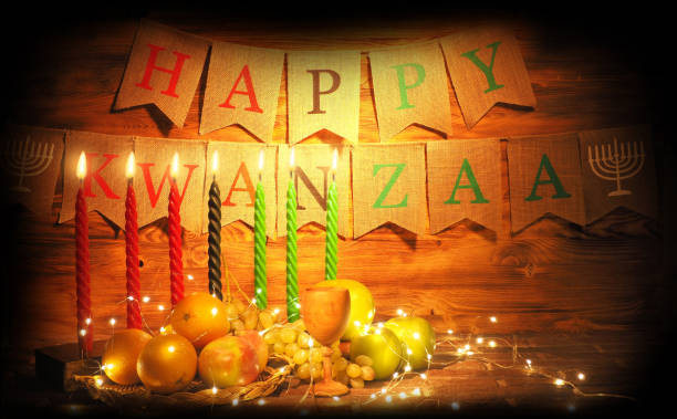 istock Happy Kwanzaa. African festive concept. Black history. 1357244417