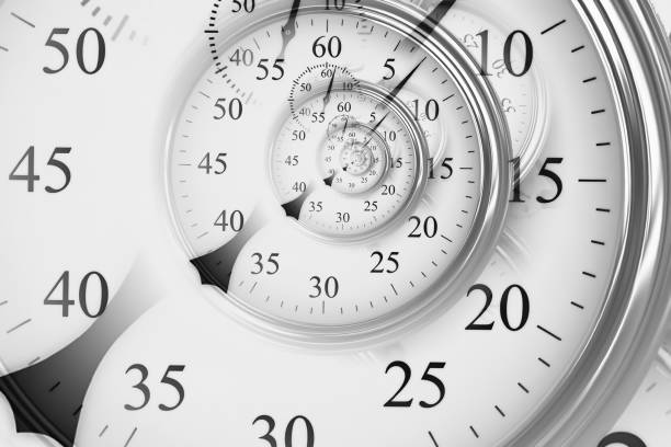 istock Droste effect background. Abstract design for concepts related to time. 1357246511