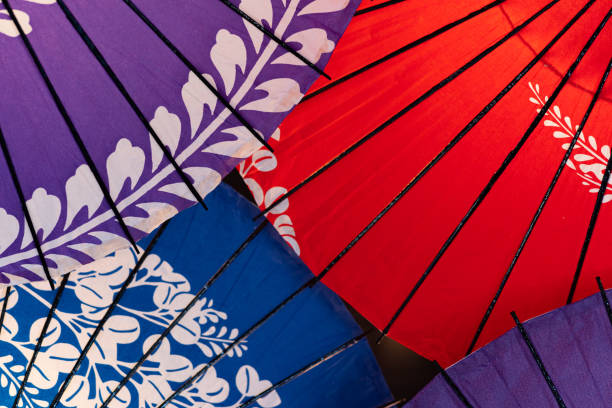 istock japanese Umbrellas 1357250603