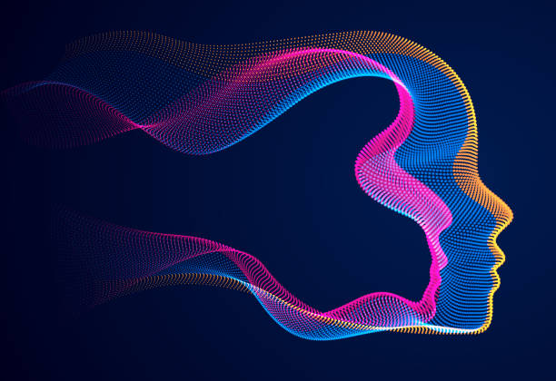Ai in Mental Health: A Critical Analysis of the Opportunities and Challenges 1 artificial intelligence abstract artistic human head portrait made of dotted particles array