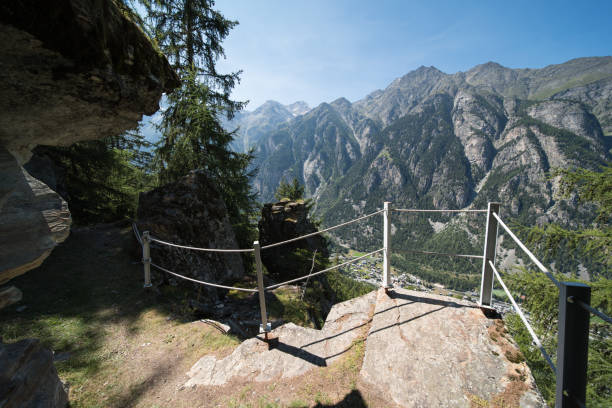 istock europe hiking trail, valais switzerland. 1357258312