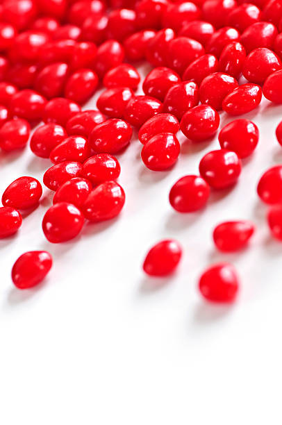 istock Valentine cinnamon heart candies 135726097