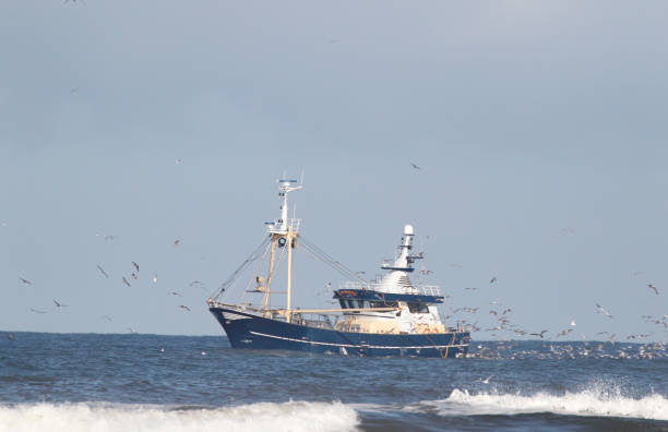 istock Shrimp Boat on the Texel Coast (the Netherlands) 1357267907