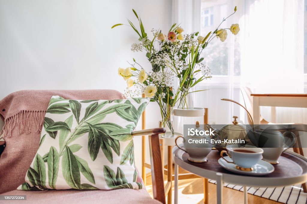 Flower arrangement Domestic Life Stock Photo