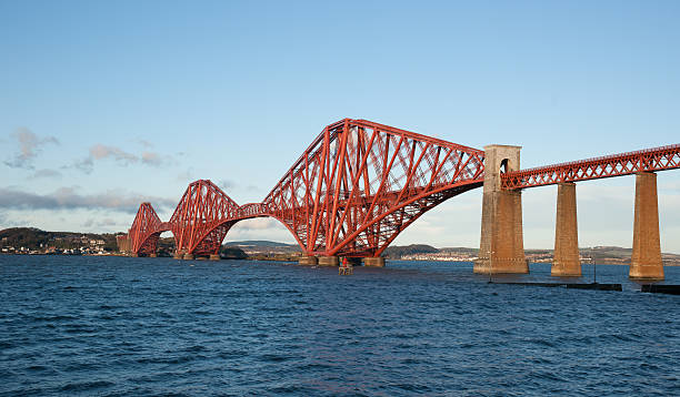 istock The Forth Bridge, Scotland, almost scaffolding free 135727794