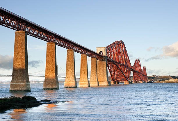 istock The Forth Bridge, Scotland, almost scaffolding free 135727795
