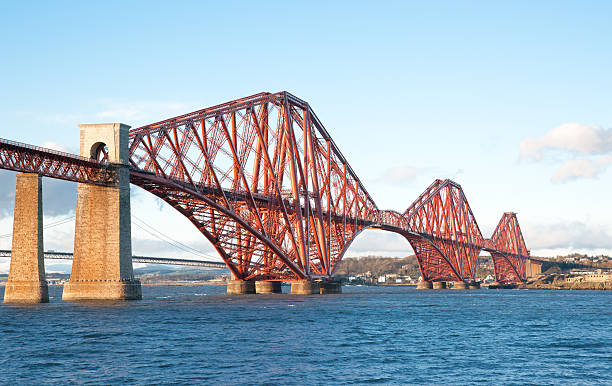 istock The Forth Bridge, Scotland, almost scaffolding free 135727829