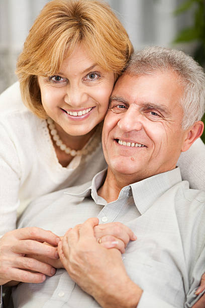istock Senior couple in love 135728460