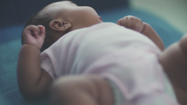Sleeping Newborn baby , Close-up